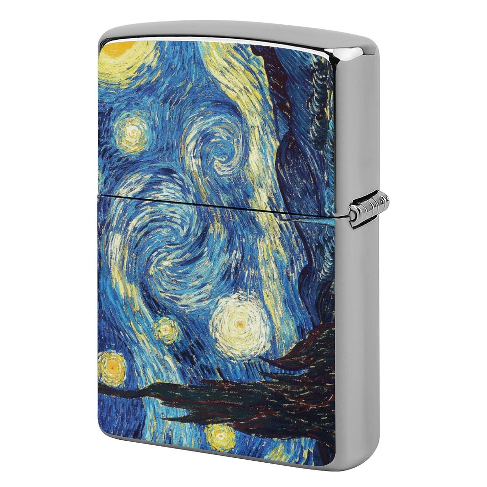 Amazon.co.jp: ライターケース ゴッホ 星月夜 ZIPPO兼用ケース ジッポ